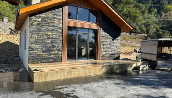 KAYRAK TAŞ VİLLA CEPHE KAPLAMASI